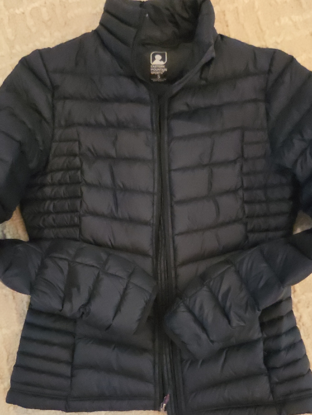 EMS Women's Black Quilted Down Puffer Jacket, S